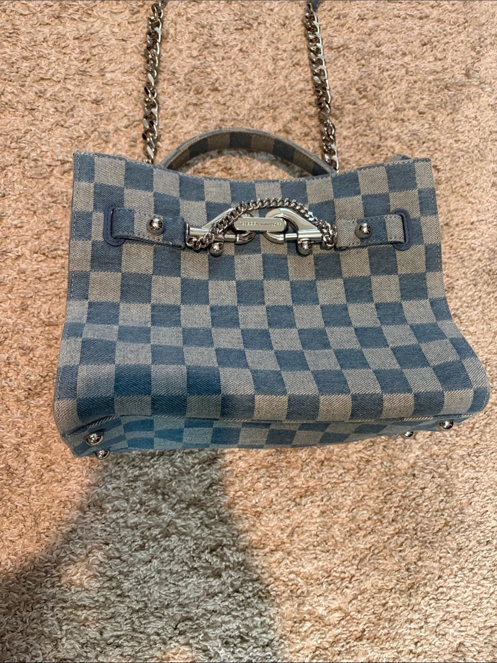 Rebecca Minkoff Denim checkered bag